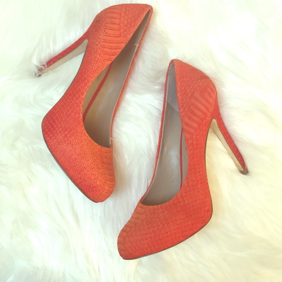 next orange heels